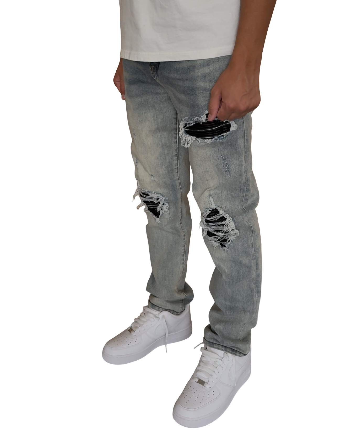 Washed Black Jeans