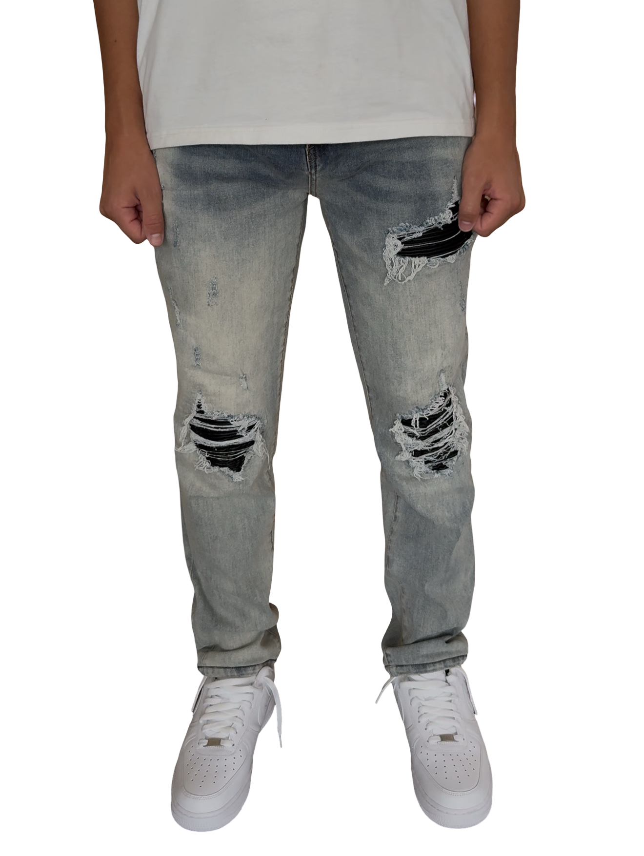 Washed Black Jeans
